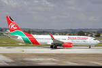 Kenya Airways, 5Y-KYD, Boeing B737-86N, msn: 35632/2690, 13.November 2022, MBA Mombasa, Kenya.