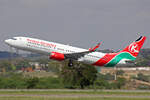 Kenya Airways, 5Y-KYD, Boeing B737-86N, msn: 35632/2690, 13.November 2022, MBA Mombasa, Kenya.
