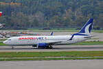 AnadoluJet, TC-JFH, Boeing B737-8F2, msn: 29770/114,  Igdir , 10.Oktober 2022, ZRH Zürich, Switzerland.