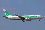 Transavia Airlines, PH-HXK, Boeing B737-8K2, msn: 62157/6380, 19.Mai 2023, AMS Amsterdam, Netherlands.