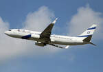 EL AL, Boeing B 737-85P, 4X-EKJ, BER, 13.08.2023