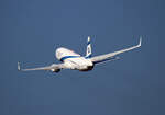 EL AL, Boeing B 737-8Z9, 4X-EKU, BER, 10.09.2023