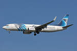 EgyptAir, SU-GDD, Boeing B737-866, msn:	35566/3061, 13.Juli 2023, MXP Milano Malpensa, Italy.