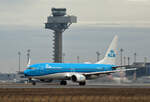 KLM, Boeing B 737-8K2, PH-BCH, BER, 10.02.2024