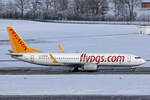 Pegasus Airlines, TC-CPE, Boeing B737-82R, msn: 38178/4023,  Bade , 19.Januar 2024, ZRH Zürich, Switzerland.