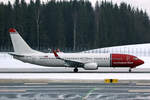 Norwegian Air Sweden, SE-RPD, Boeing B737-8JP, msn: 41152/5900, 25.Februar 2024, OSL Oslo, Norway.