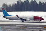 Norwegian Air Sweden, SE-RXB, Boeing B737-84P, msn: 36781/3278,  UNICEF , 25.Februar 2024, OSL Oslo, Norway.