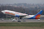 Jet2, G-JZBD, Boeing B737-8MG, msn: 63159/6680, 09.März 2024, GVA Genève, Switzerland.
