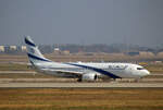 EL AL, Boeing B 737-85P, 4X-EKJ, BER, 08.03.2024