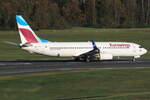 Eurowings (SmartWings), OK-TSE, Boeing 737-81D, S/N: 39437. Köln-Bonn (EDDK) am 03.11.2024