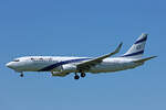 EL AL Israel Airlines, 4X-EKC, Boeing B737-858, msn: 29959/314,  Beit Shean , 01.Mai 2025, ZRH Zürich, Switzerland.