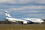 EL AL, Boeing B 737-8Q8, 4X-EKP, BER, 06.04.2025