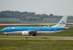 KLM, Boeing B 737-8K2, PH-HSD, BER, 02.05.2025