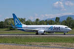 AJet, TC-JHA, Boeing B737-8F2, msn: 35740/2673, 17.Mai 2025, BSL Basel - Mühlhausen, Switzerland.