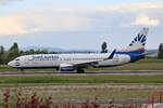 Sun Express, TC-SNV, Boeing B737-86J, msn: 28072/147, 17.Mai 2025, BSL Basel - Mühlhausen, Switzerland.