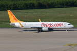 Pegasus Airlines, TC-CRG, Boeing 737-82R, S/N: 63705.