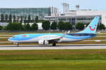 D-ATUN , TUIfly , Boeing 737-8K5(WL) ,  München ,  Franz Josef Strauß  , 27.05.2025 , 