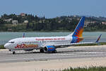 Jet2, G-JZDA, Boeing B737-82R, msn: 40014/4298, 25.Mai 2025, CFU Corfu, Greece.