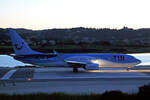 TUI Airways, G-TAWK, Boeing B737-8K5, msn: 37239/4253, 26.Mai 2025, CFU Corfu, Greece.