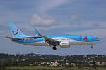 TUI Airways, G-TAWP, Boeing B737-8K5, msn: 37257/4412, 23.Mai 2025, CFU Corfu, Greece.