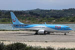 TUI Airways, G-TAWP, Boeing B737-8K5, msn: 37257/4412, 23.Mai 2025, CFU Corfu, Greece.