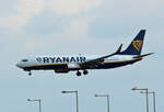 Ryanair, Boeing B 737-8AS, EI-EWE, BER, 29.06.2025