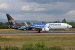 SunExpress, TC-SPO, Boeing B737-8MA, msn: 40946/4916,  Star Trek / Paramount+ , 27.Juli 2025, BSL Basel - Mülhausen, Switzerland.