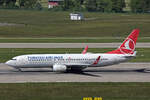 THY Turkish Airlines, TC-JVD, Boeing B737-8F2, msn: 42007/4900, 'Şile', 25.Mai 2026, ZRH Z�rich, Switzerland.