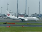 Japan Airlines (JAL), JA314J, Boeing 737-800, Tokyo Internatioal Airport (HND), 28.5.2016