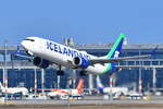TF-ICB , Icelandair , Boeing 737-9 MAX , Berlin-Brandenburg  Willy Brandt  , BER , 03.03.2025 ,