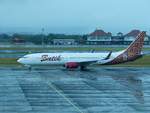 PK-LBO, Boeing 737-9GP(ER), Batik Air, Denpasar International Airport (DPS), 8.10.2017