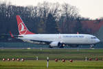 Turkish Airlines, Boeing B 737-9F2, TC-JYA, TXL, 30.11.2019