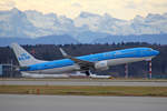 KLM Royal Dutch Airlines, PH BXP, Boeing 737-9K2, msn: 29600/924,  Crested Coot / Meerkoet , 01.Februar 2020, ZRH Zürich, Switzerland.