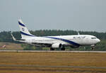EL AL, Boeing B 737-958(ER), 4X-EHF, BER, 19.08.2022