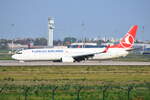 TC-JYL , Turkish Airlines , Boeing 737-9F2ER(WL) , 29.10.2022 , Berlin-Brandenburg  Willy Brandt  , BER , 