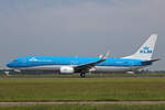 KLM Royal Dutch Airlines, PH-BXT, Boeing B737-9K2, msn: 32944/1498,  Sea Tern/  Zeestern , 18.Mai 2023, AMS Amsterdam, Netherlands.