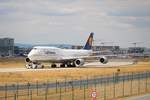Lufthansa Boeing 747-800 D-ABYL am 07.07.18 in Frankfurt am Main Flughafen