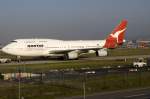 Qantas, VH-OJI, Boeing, B747-438, 25.09.2009, FRA, Frankfurt, Germany     