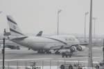 EL-AL Boeing 747-400 4X-ELB Flughafen Mnchen 13.02.2010
