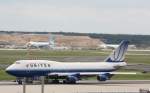 United Airlines Boeing 747-422 N178UA Flughafen Frankfurt am Main 29.08.2010