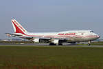 Air India, VT-ESP, Boeing 747-437, msn:	27214/1034,  Ajanta , 19.Mai 2005, FRA Frankfurt, Germany.