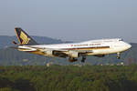 Singapore Airlines, 9V-SMZ Boeing 747-412, msn: 26549/1030, 10.Juni 2006, ZRH Zürich, Switzerland.