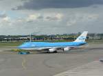 KLM PH-BFB Boeing 747-400 fotografiert in Amsterdam Schiphol 20-07-2008.