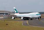 Cathay Pacific B 747-467 B-HUF am 15.08.2012 auf dem Flughafen Frankfurt am Main