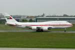 United Arab Emirates Boeing 747-4F6 A6-YAS, aufgenommen am 25.5.2013