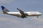 United Airlines, N116UA, Boeing, B747-422, 04.05.2014, FRA, Frankfurt, Germany        
