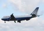United Airlines, N122UA, Boeing, 747-400 (alte UA-Lackierung), 18.04.2014, FRA-EDDF, Frankfurt, Germany 