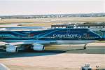 Boeing 747-467 von Cathay Pacific mit der Kennung B-HOY am 8.12.2003 in Frankfurt