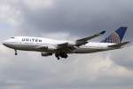 United Airlines, N180UA, Boeing, B747-422, 21.06.2014, FRA, Frankfurt, Germany           