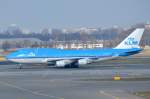PH-BFK KLM Royal Dutch Airlines Boeing 747-406(M) zum Gate am 13.03.2015 in Amsterdam